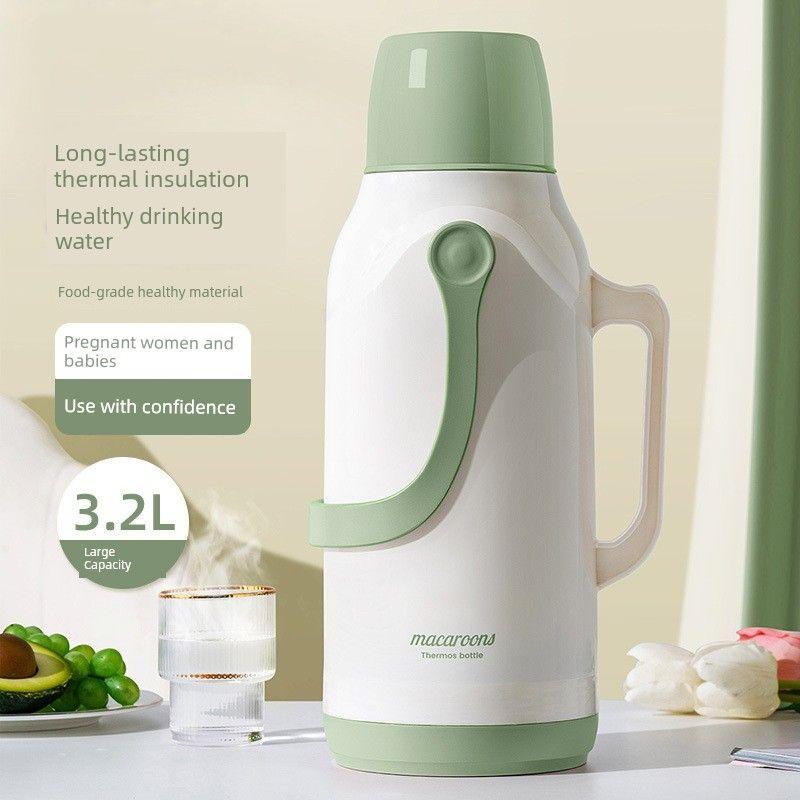 German Import Large Capacity Thermos Cup For Home Stainless Steel Thermos 2L Portable Baby out Kettle New Arrival