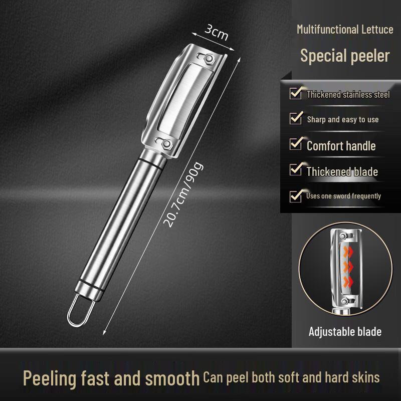 ZISIZ 3-Piece Multi-function Peeler Set