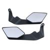 Espelhos de Motocicleta Winglets Stealth Espelho Grande Superfície de Espelho Asas Espelho 10mm/8mm Espelho Retrovisor de Motocicleta