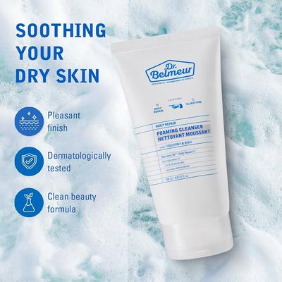 Dr Belmeur Detergente in schiuma per riparazione quotidiana 150 ml