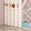 Handun Puppy Party Thick Waterproof Shower Curtain