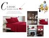 Weiou Embroidered Solid Color Four-Piece Bedding Set