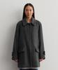 Mohae Wool Pocket Half Coat _ Gray