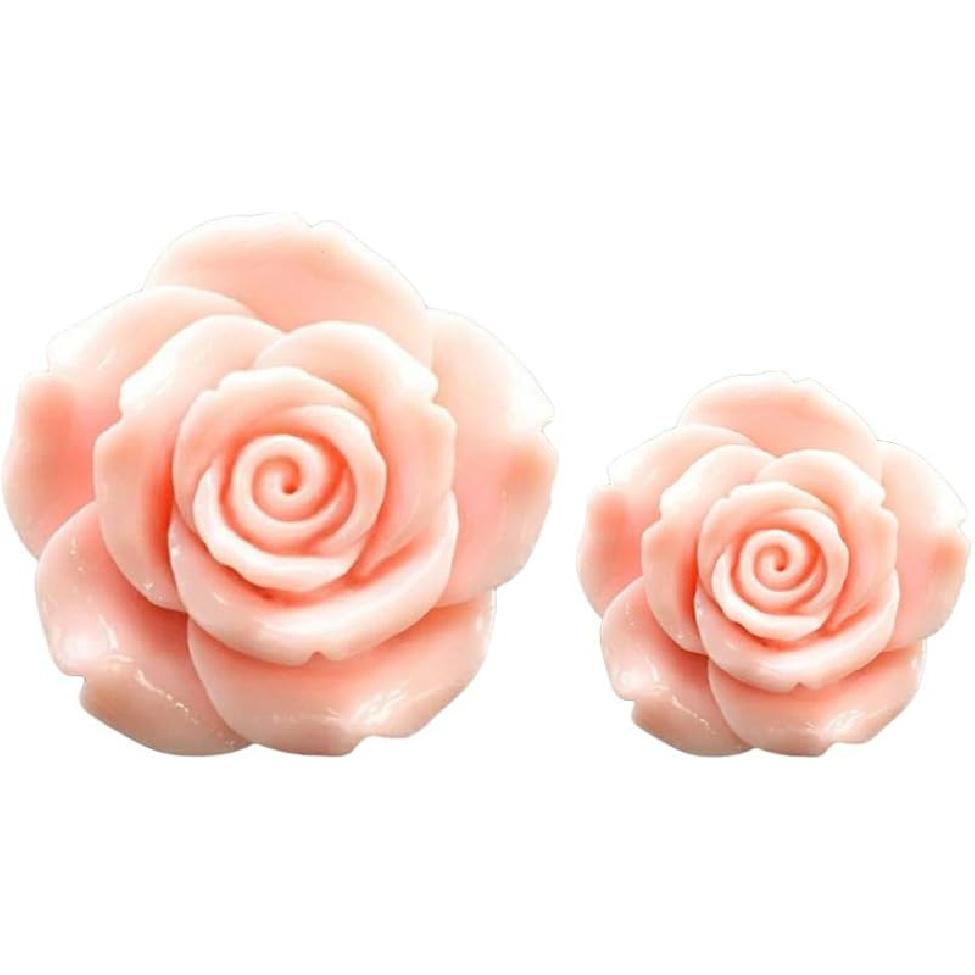 Автомобильный ароматизатор с клипсой для вентиляционного отверстия, смола, подвески в виде роз, автомобильный диффузор для духов, клипсы для отделки салона, украшения для приборной панели автомобиля, 1 пара (Рози)
