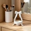 3D Printed Bow Jewelry Organizer Stand Ribbon Bow Knot Trinket Holder for Necklaces Bracelets Earrings Rings Decorative Vanity Storage Dish for