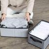 Cross-Border Cotton and Linen Wardrobe Organizer: Space-Saving Clothing Storage Box