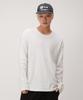Dibellobeu Basic Waffle Long Sleeve_Ivory