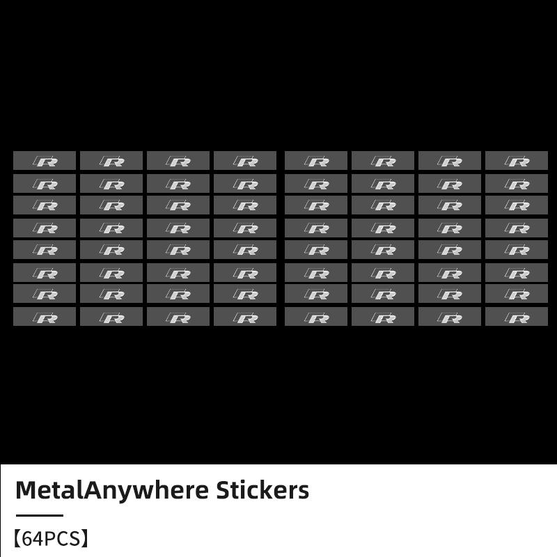 2026 Hot For VOLKSWAGEN VW Car Logo Stickers 3D Metal Letter Car Stickers Decoration Personality Sticker For Volkswagen VW R Jet