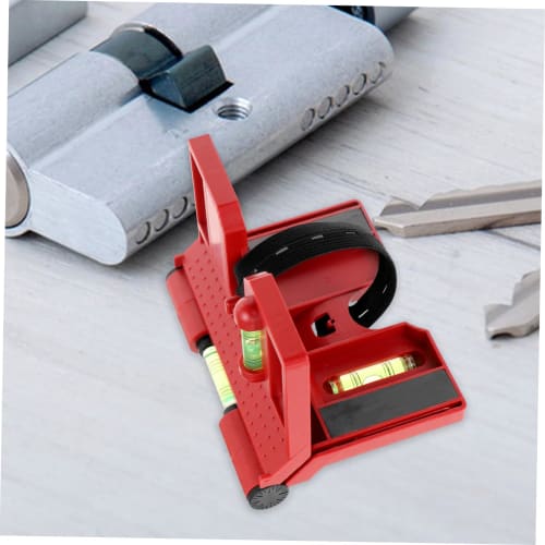 SEWOART 2-Piece Spirit Level, Small Tool, Magnetic Tool, Plastic Level, Folding Tool, Bubble Level, for Campers, Pipes, Angles, Folding