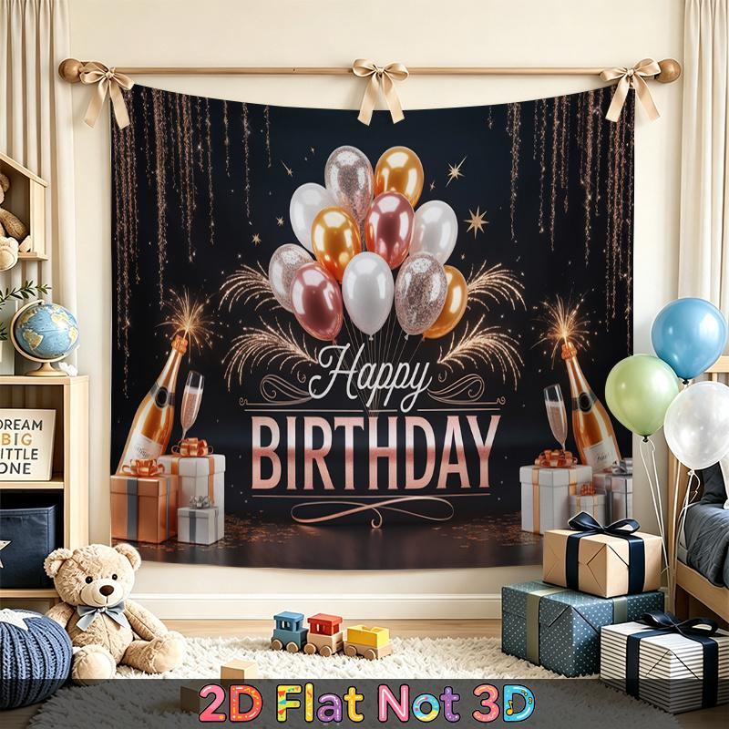 Party Backdrop Birthday Photo Booth Background Front Door Decor