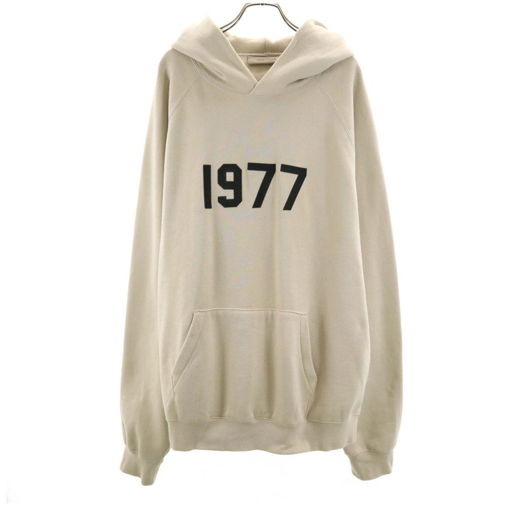 ESSENTIALS Long sleeve Sweatshirts XL beige Back brushed Men's Used