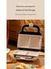 Dual-Disc Breakfast Sandwich Maker - Multifunctional Electric Griddle for Home.