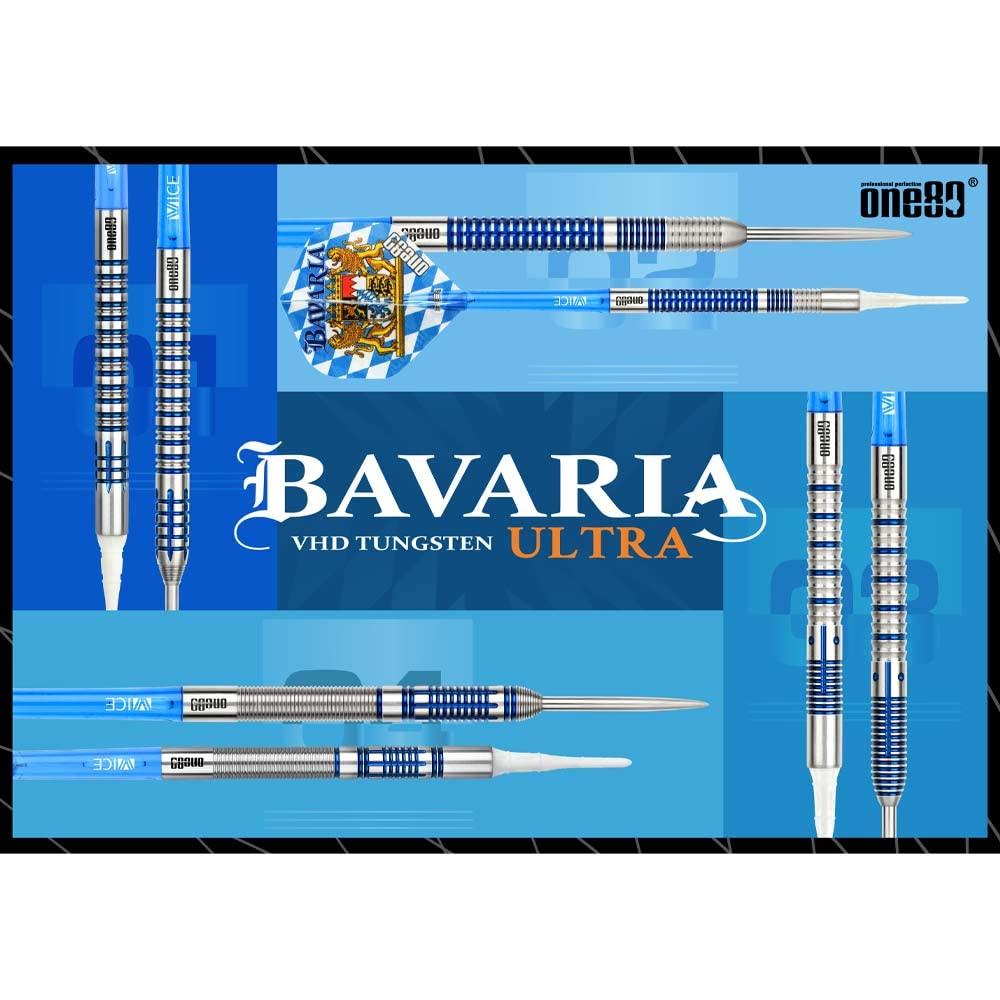 One80 Bavaria Ultra 01 2BA 19g Dart Barrel Set