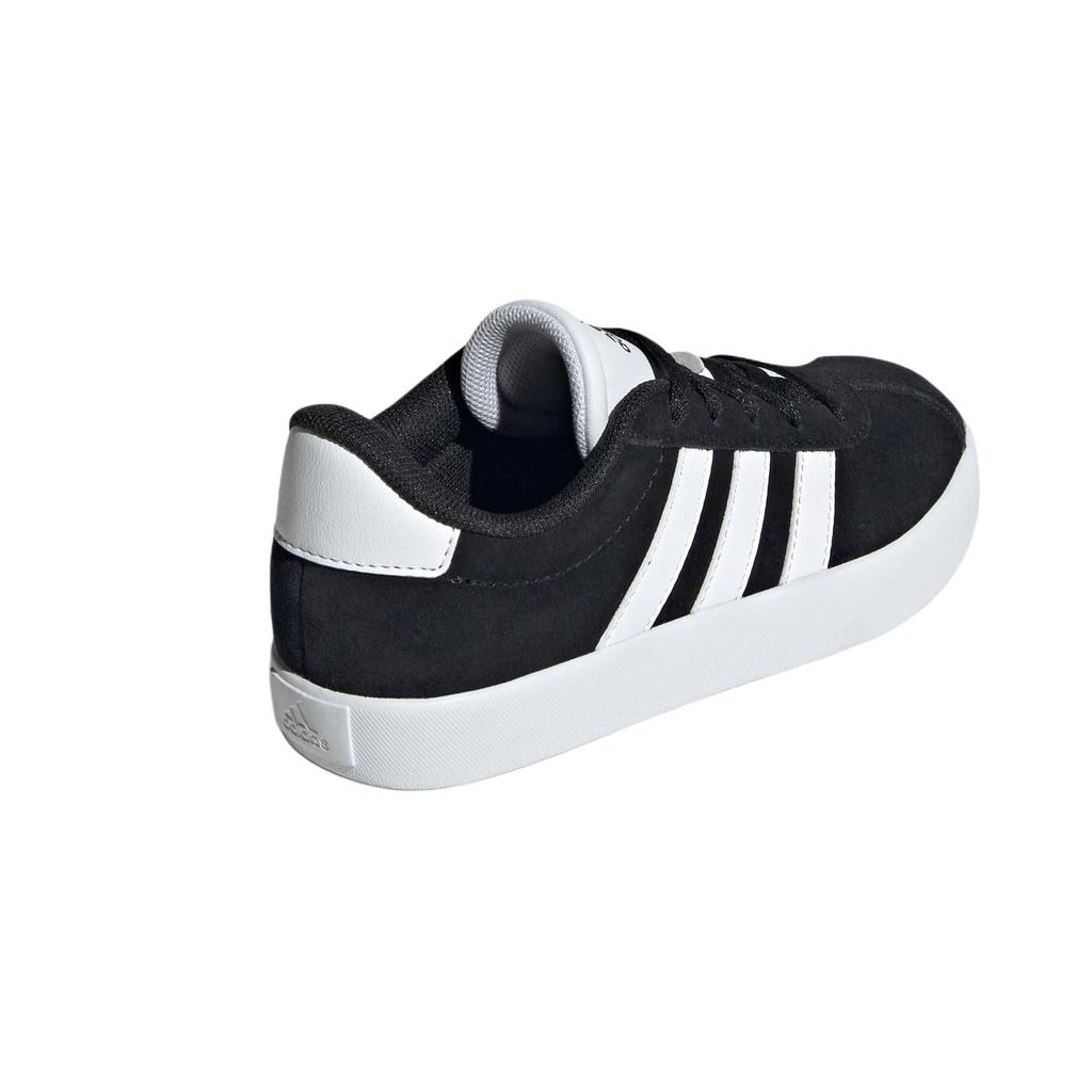 Adidas VL Court 3.0 J Black White Kids Sneakers Core-Black Cloud-White ID6313