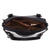 Women Shoulder Bag Portable Large Bag Soft Leather Contrast Color Large-capacity Shoulder Bag