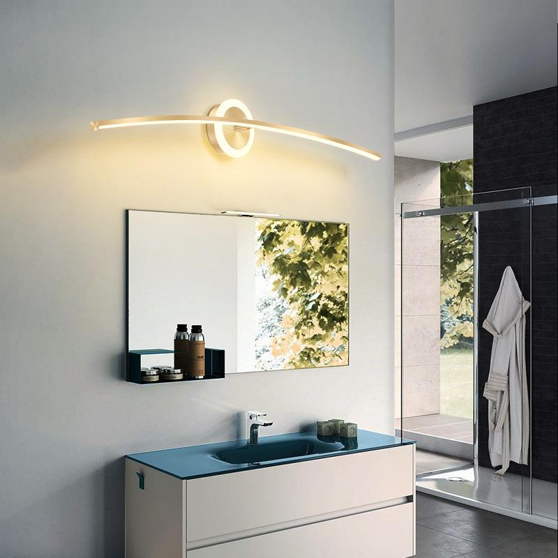 Modern LED Wall Lamp For Bathroom Mirror Bedroom Bedside Background Wall Lights Home Decoration Indoor Sconce Lighting Fixture
