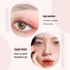 Meixi'er Coral Rose Cream Blush Stick with Brush - Natural Sun-Kissed Japanese Style.