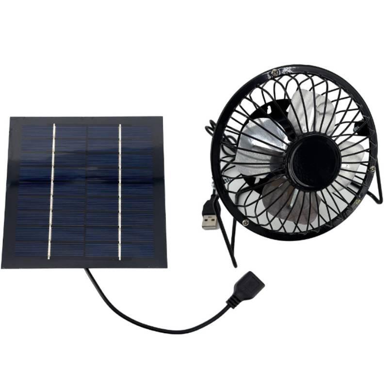 

Mini 5w Portable Solar Panel Outdoor Cooling Fan High Efficiency Photovoltaic Design