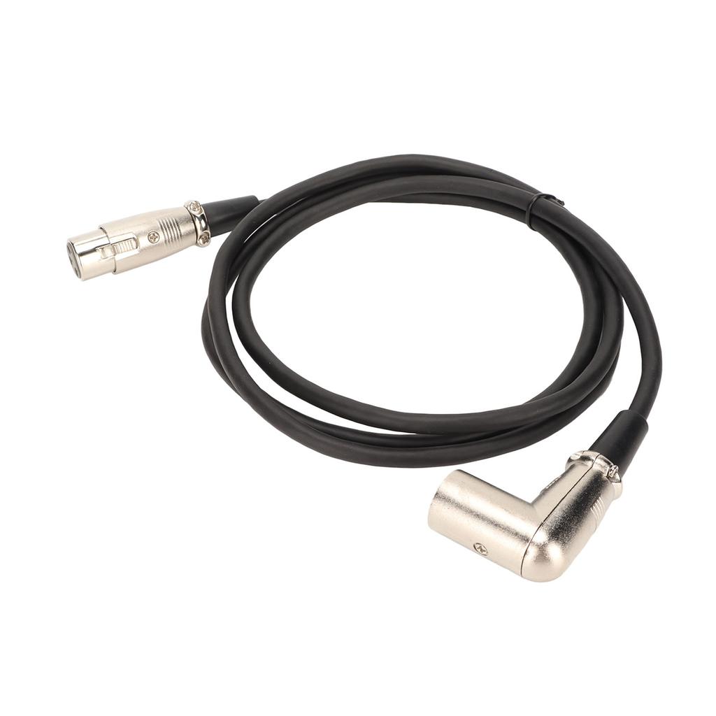 XLR Male to Female Microphone Cable PVC XLR Male to Female Cord for Stage Lighting Mixing Board Power Amplifier 4.9ft