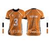 Haikyuu!! Karasuno High Azumane Asahi Nr. 3 Cosplay T-Shirt Anime Sportbekleidung Kurzarm Tee Top für Fans
