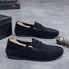 Fashion Driving Shoes 2024 Men's Casual Shoes Fashion Slip-On Moccasins Soft Comfortable Breathable Flat Sports Loafers Shoes