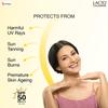 Lacto Calamine Sunshield Matte Look Sunscreen Kaolin Clay SPF50 PA+++ 50g Pack of 2 for Oily Acne Prone Skin