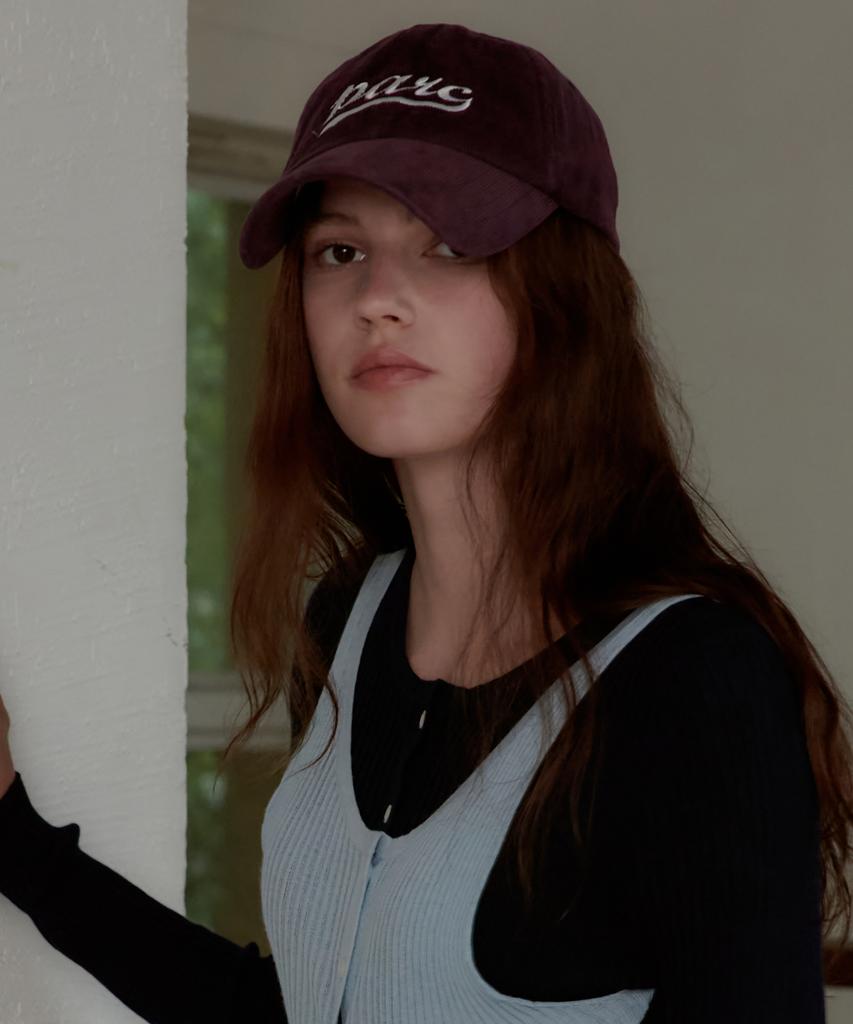 Seutyudioaenpaleukeu Parc Corduroy Ball Cap_Violet