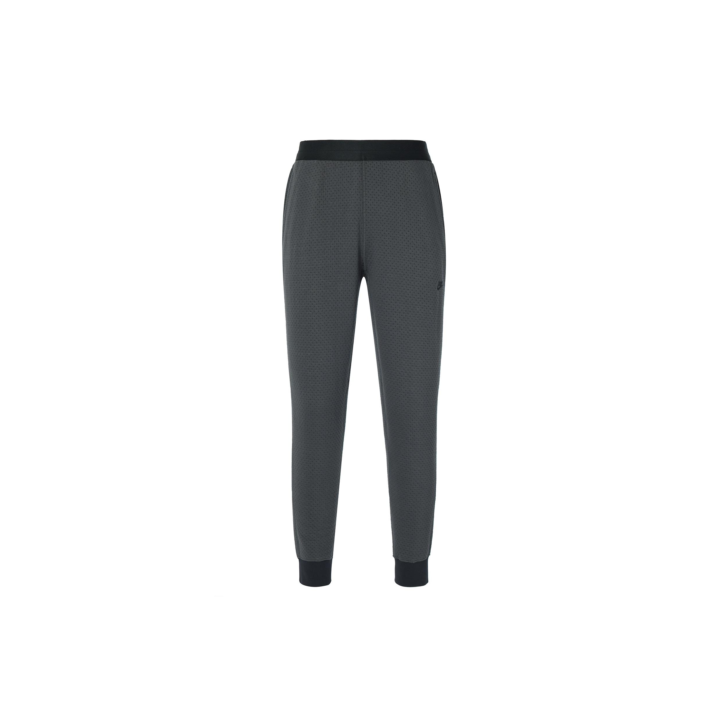 Men s Nike Therma-FIT Logo Micro Mark Breathable Lacing Bundle Feet Sports Pants/Trousers/Joggers Black DD6626-060 L