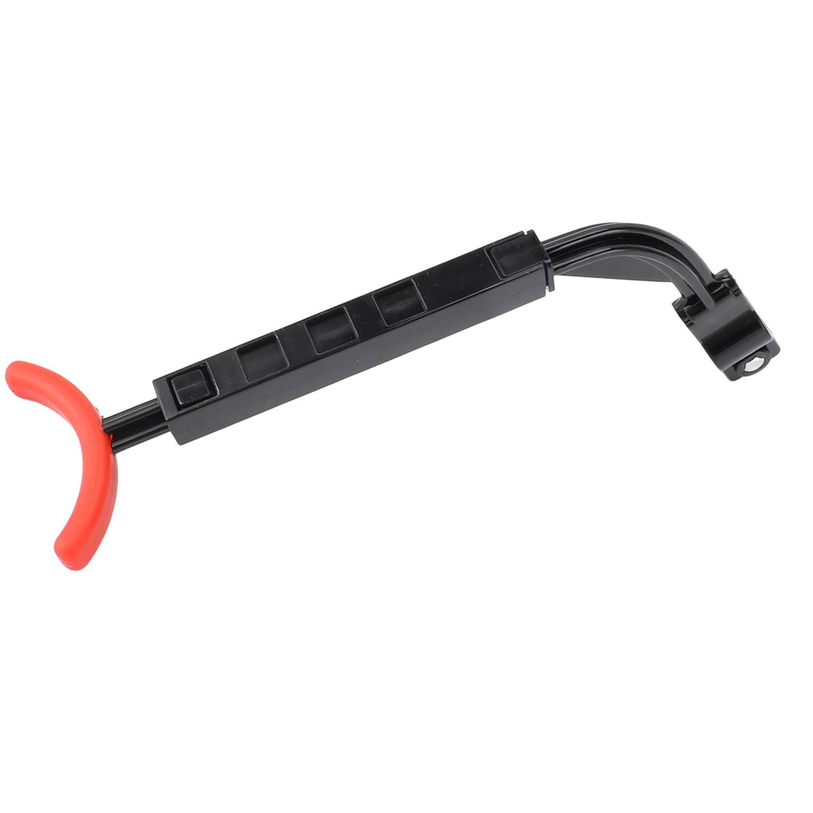 Golf Swing Trainer Aid Black Red Lightweight Retractable Four Speed Adjustable Golf Swing Posture Trainer for Training