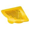 Triangular Draining Basket for Sink Magnetic Corner Sink Strainer with Twist-Open Bottom Kitchen Filter Rack Sink Corner Rack