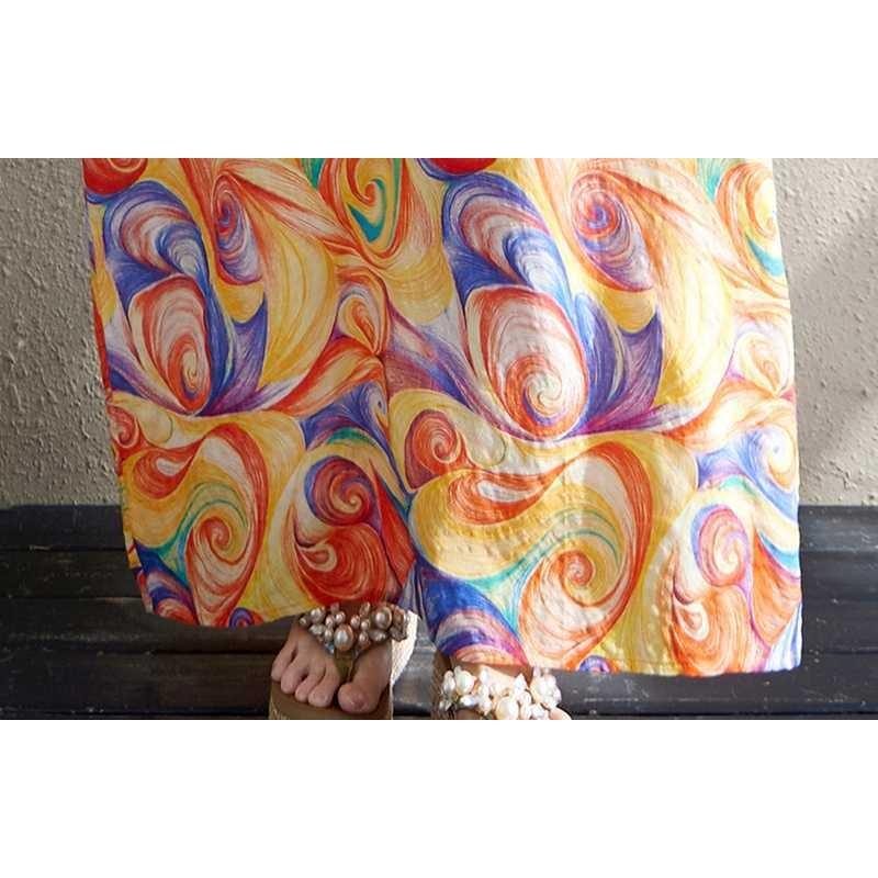 Women's Breathable Fabric Long Dress