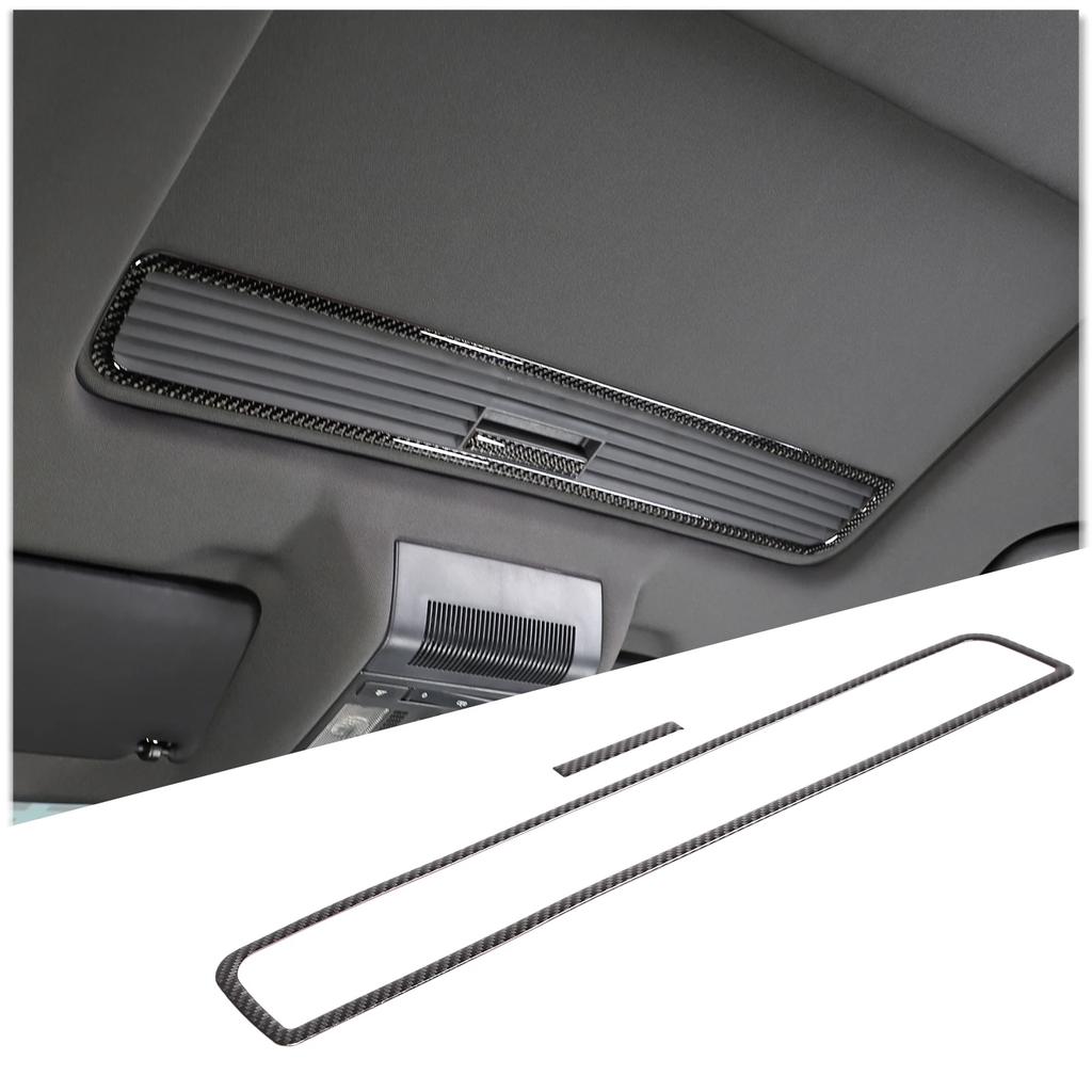 For SEAT Leon Mk2 1P 2008-2012 Soft Carbon Fibre Car Central Control Gear Shift Air Outlet Panel Trim Sticker Car Accessories F6
