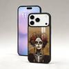 D-Day of the Dead M-Mexican Catrina Skull Phone Case For iPhone17,16,15,14,13,12,Pro,Max,Magnetic For Magsafe Wireless Charging