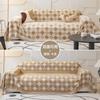 Chenille Sofa Cover Cloth Towel Nordic Geometric Pattern Hair Blanket Sofa Cover Universal Sofa Cushion