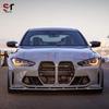 ACC-Compatible Dry Carbon Fiber Front Grille for BMW M3/M4 G80/G82