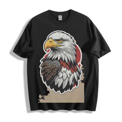 Patriotisches Adler USA Flaggen T-Shirt - Atemberaubendes Adler- und Sterne-Design Unisex-T-Shirt