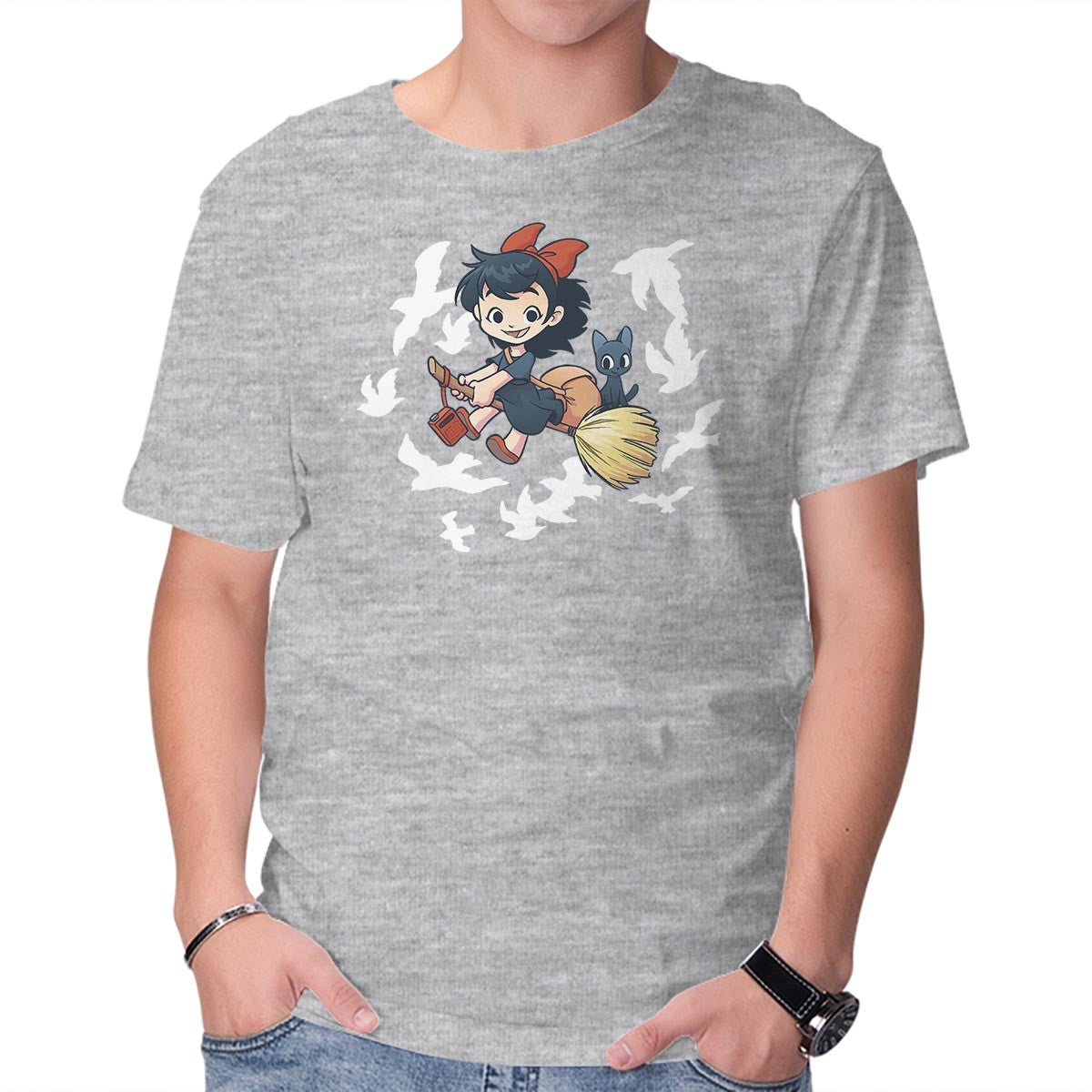 Unisex Crew Neck T-Shirt Delivery! Graphic Short Sleeve Casual Tee XXXXL