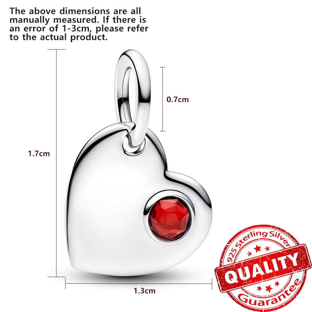 Sparkling Copper Pave Butterfly Dangle Charm Fit Original Bracelet Half Moon Snowflake Beads For Women Holiday Gift