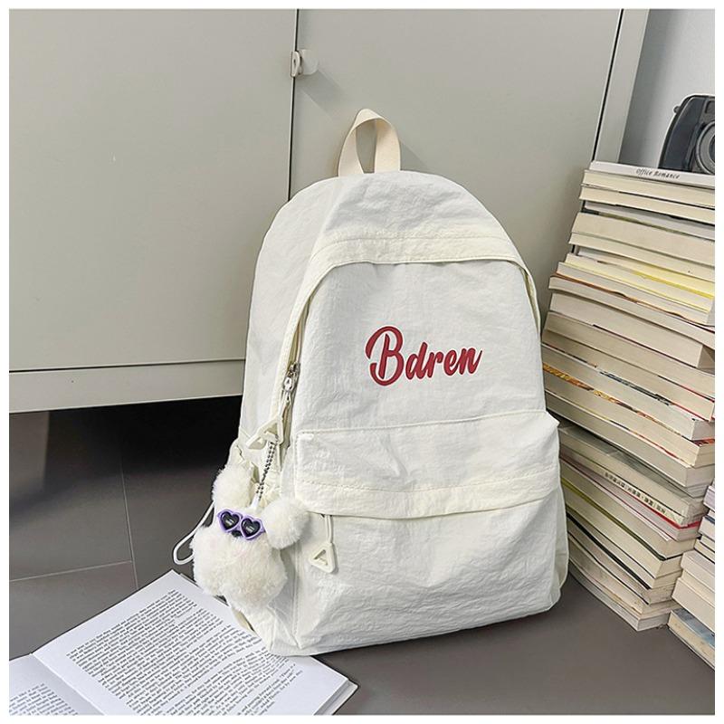 The new schoolbag is high-value, fresh and sweet, candy-colored backpack, lightweight and large-capacity backpack for junior high school students.