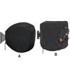 Black Oxford Cloth Garden Hose Reel Cover – Waterproof And Lightweight Rain Snow
