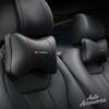Btmaw3 Autositz Kopfstütze Sicherheitsgurt Schutzhülle Schulterschutz für Porsche Cayenne Panamera Macan Taycan Boxster Cayman