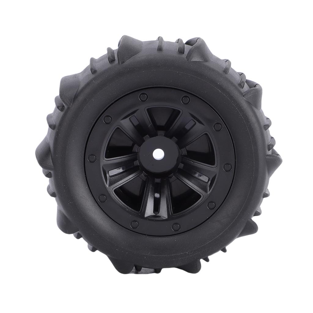   RC Car Tires, 4PCS Rubber Tire Set Crawler Wheel Tire Compatible with 1Celsius14 1Celsius16 Scale RC Cars Replacement for   MJX HBX  