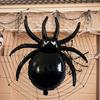 2pcs Halloween Black Spider Foil Balloons  Birthday Halloween Party Home Decorations Accessories