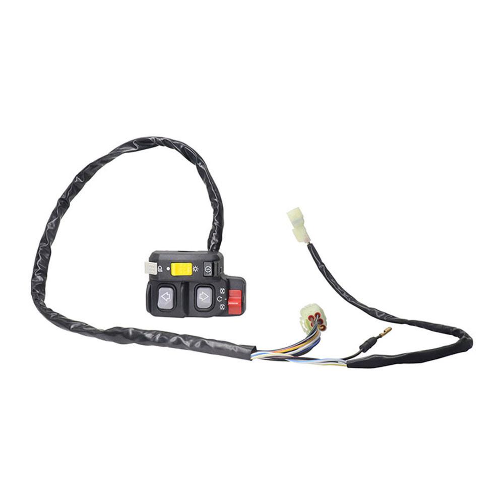 Left Handlebar Starter Switch For 98-04 Honda TRX 450 ES FE Electric Shift Model