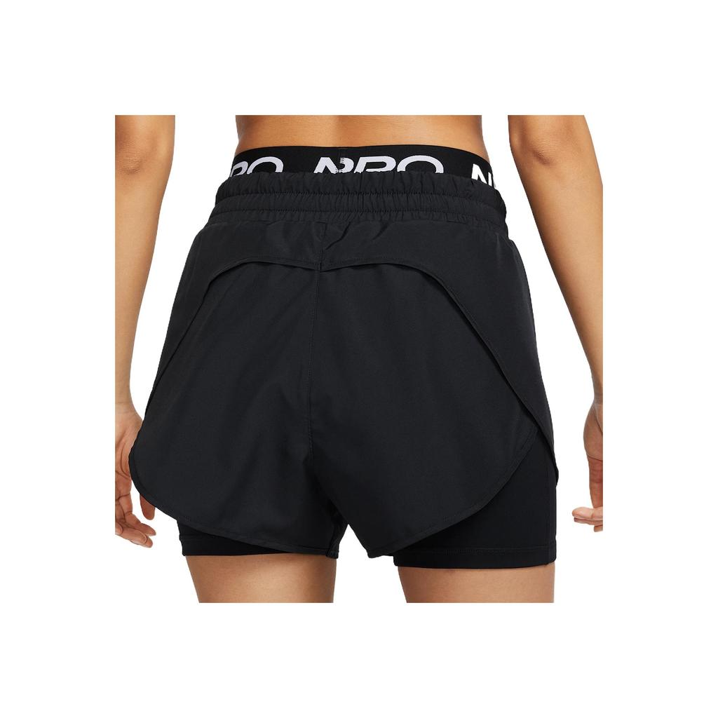 Nike Dri-Fit Comfortable Stylish Versatile Two-In-One Sports Shorts Women shorts Black HJ1205010
