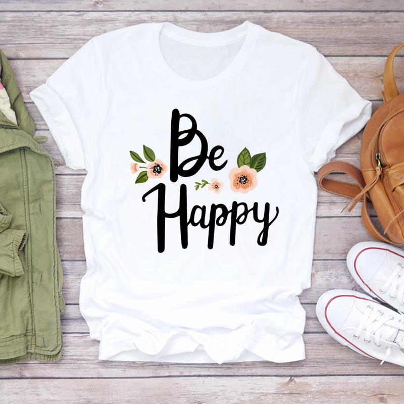 (Asian Size) trend love cute Lady Female Casual T Shirt Printed Clothing Top Fashion Short Sleeve T-shirts Women Graphic Tee