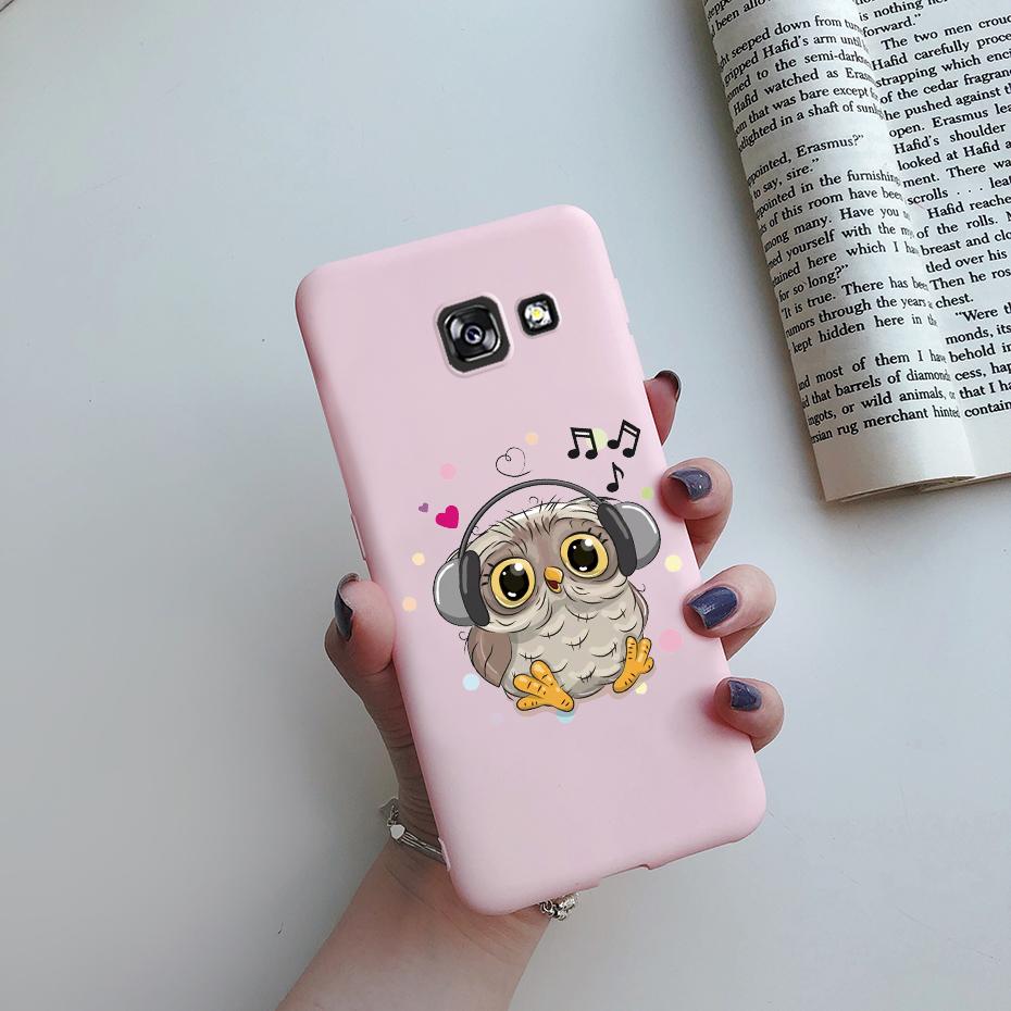 For Samsung Galaxy A5 2016 A510 A5 2017 A520 Case Fashion Sunflower Silicone Soft Phone Case For Samsung A5 A 5 2016 2017 Cover