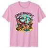 Santas Beach Day TShirt Christmas In July Christmas Gift For Him And Her