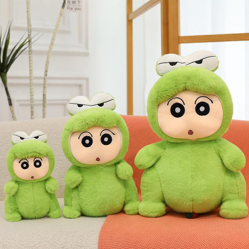 Shin Crayon Crocodile Chan Plush Toy Turtle Transformation Doll Pillow Gift For
