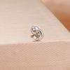 1PC Stainless Steel Star Moon Cartilage Piercing Earrings 18K Gold Plated Helix Tragus Ear Stud Earring Body Jewelry Bijoux Gift